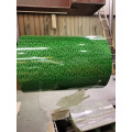 GALVANIZED STEEL PPGI COIL Grass  Pattern 0.3mm Thickness PPGI Coils Color Coated Steel Roll PPGI Coils